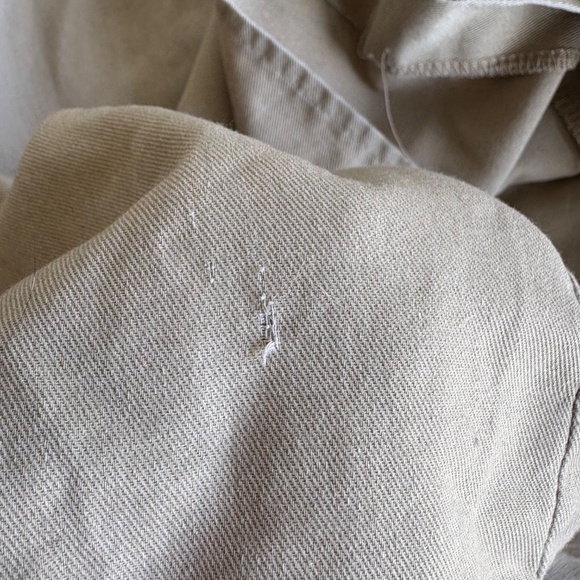 Vintage Dickies Men's L Khaki Work Shirt‎ Long Sleeve Button Down Y2K Utility - Picture 7 of 9